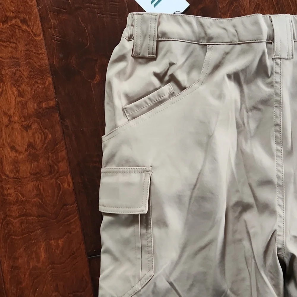 Mens Bundle Kahki Flexcamo Pants Size 34 X 34. 7 Pockets. TWO Pair - Picture 3 of 7